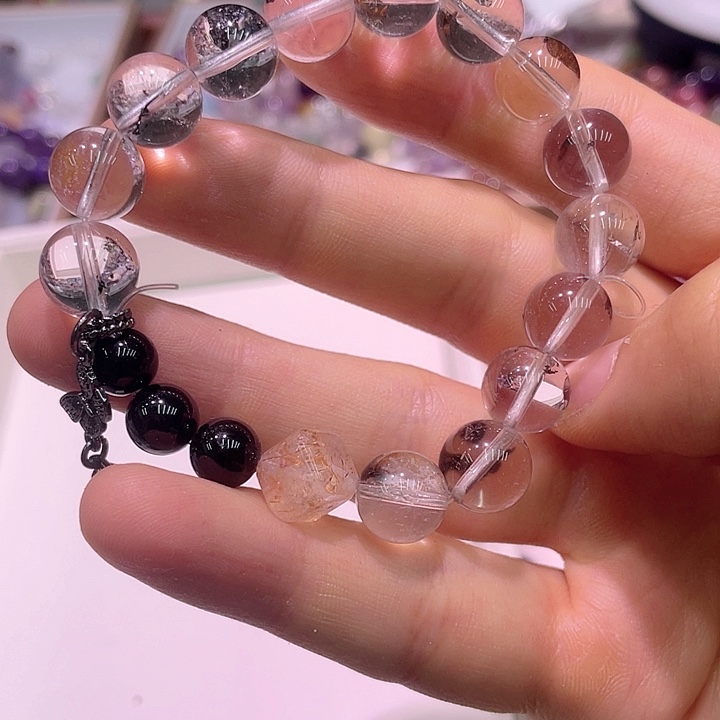 水晶手链未镶嵌闪灵