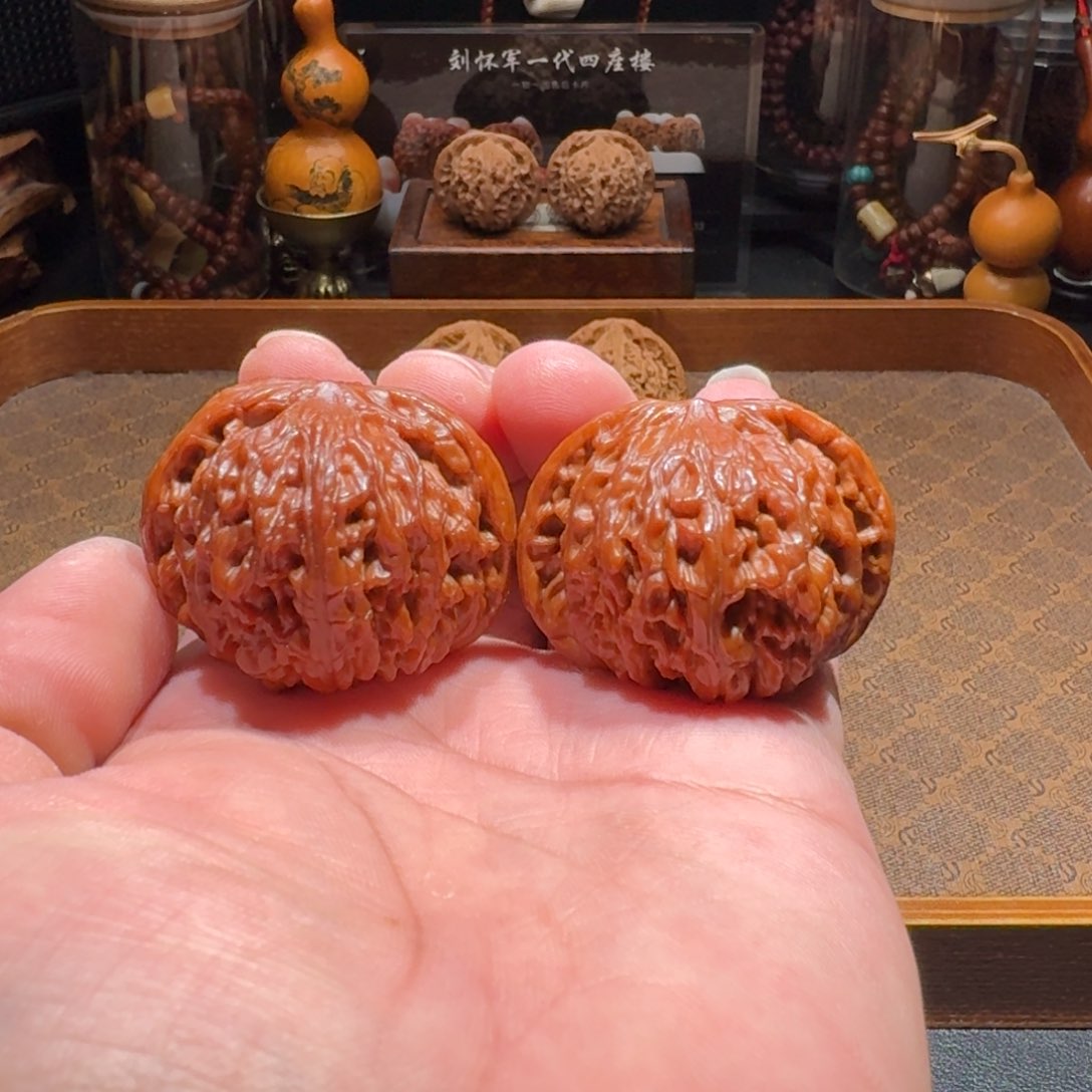 文玩核桃吊坠全品山地磨盘43