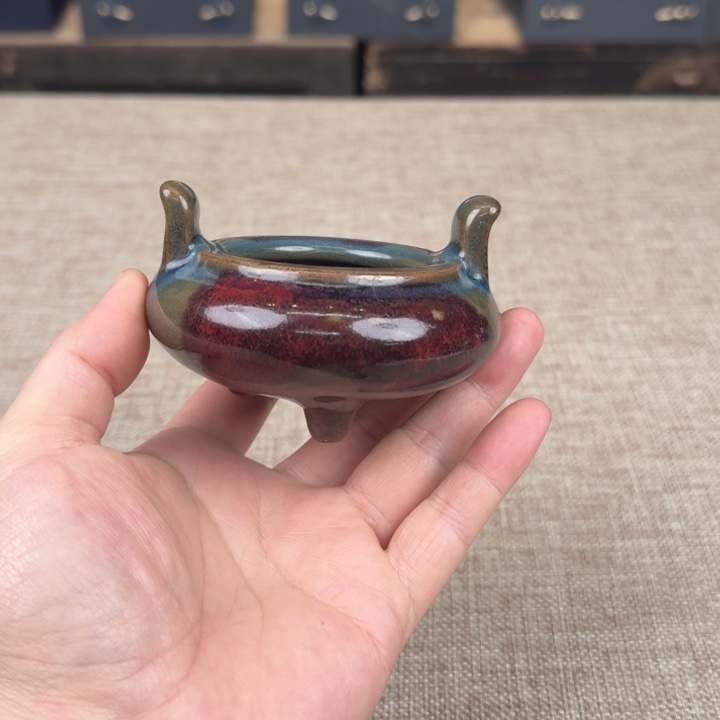 摆件陶瓷旧藏摆件