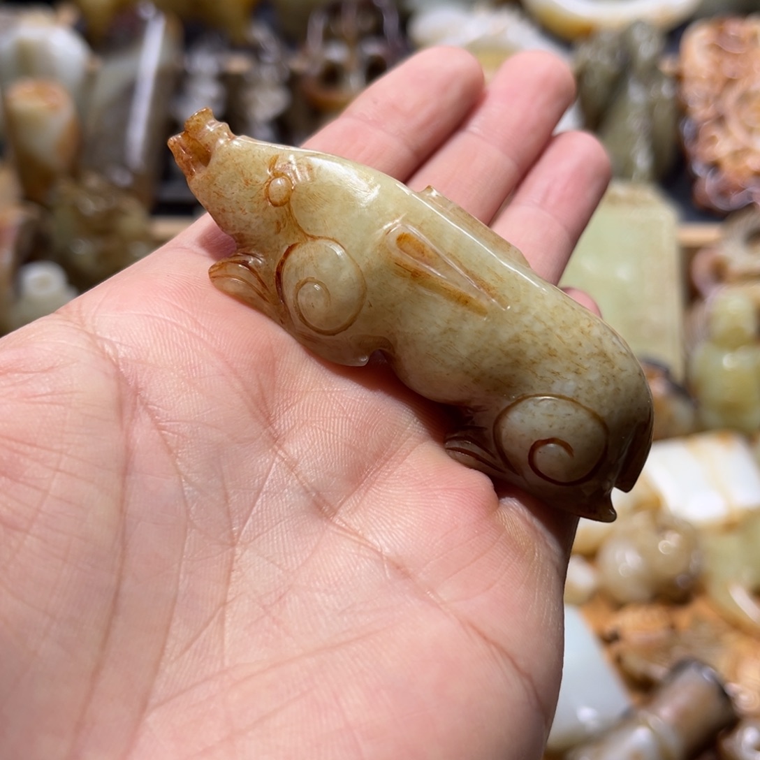 和田玉挂件未镶嵌