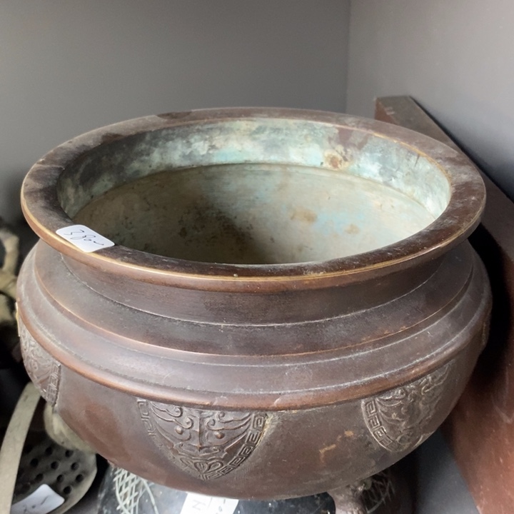 手工艺品琉璃順**然香炉