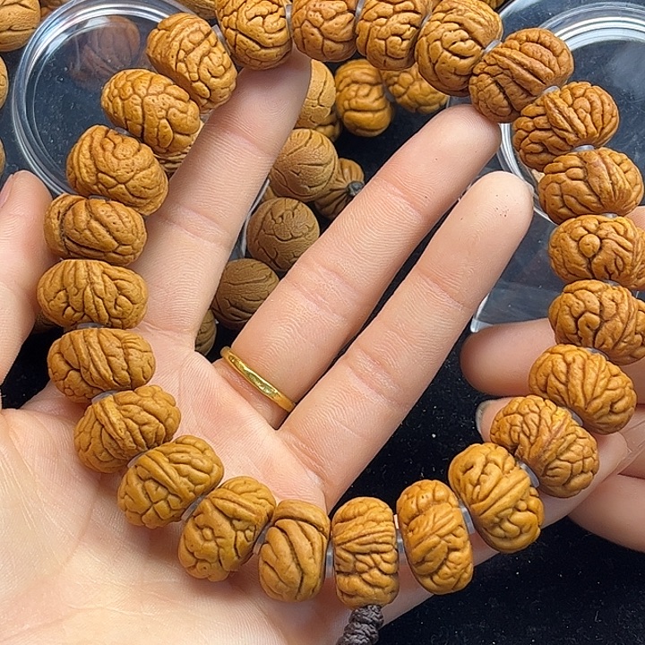 桃核吊坠博雅桃核