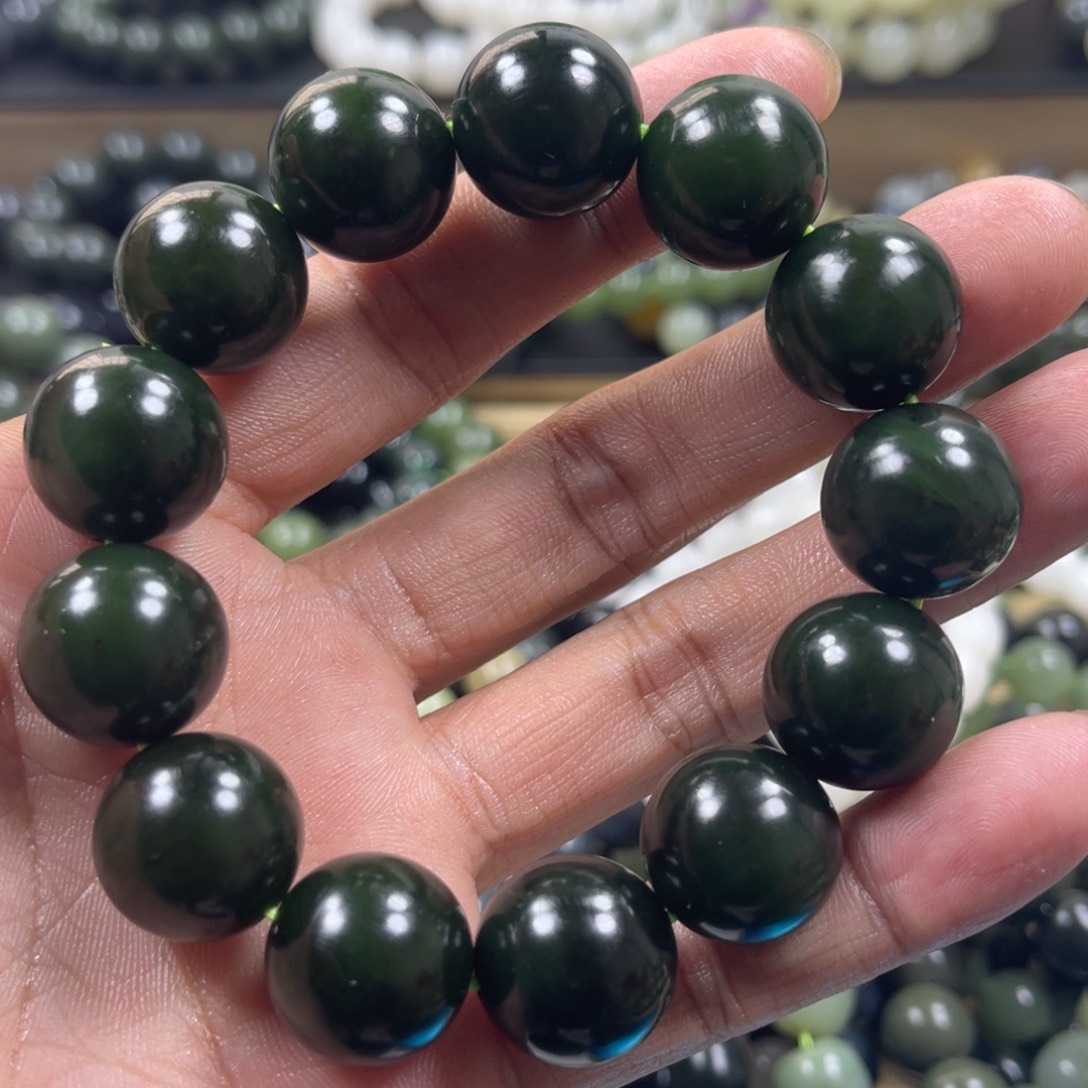 和田玉手串未镶嵌