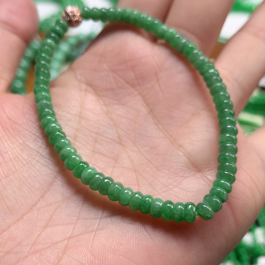 翡翠未镶嵌手链翡翠