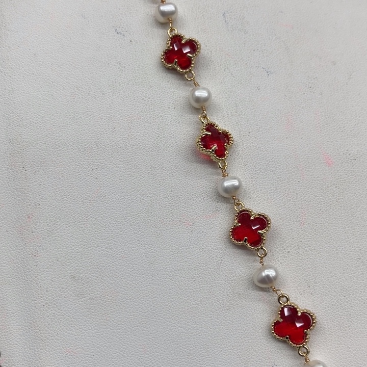 淡水珍珠未镶嵌颈饰001258