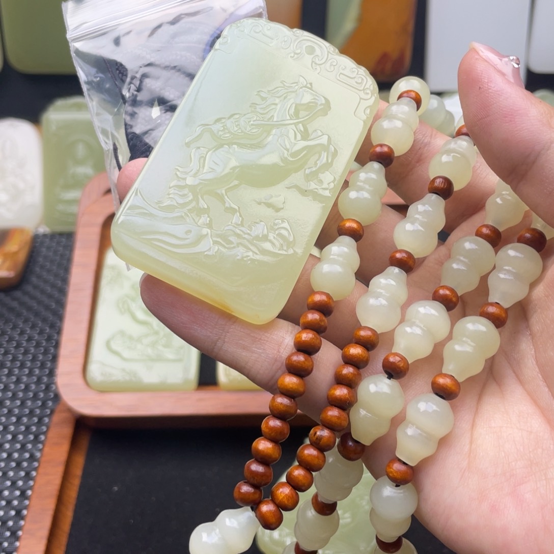 西****匪昆仑山料生肖马牌