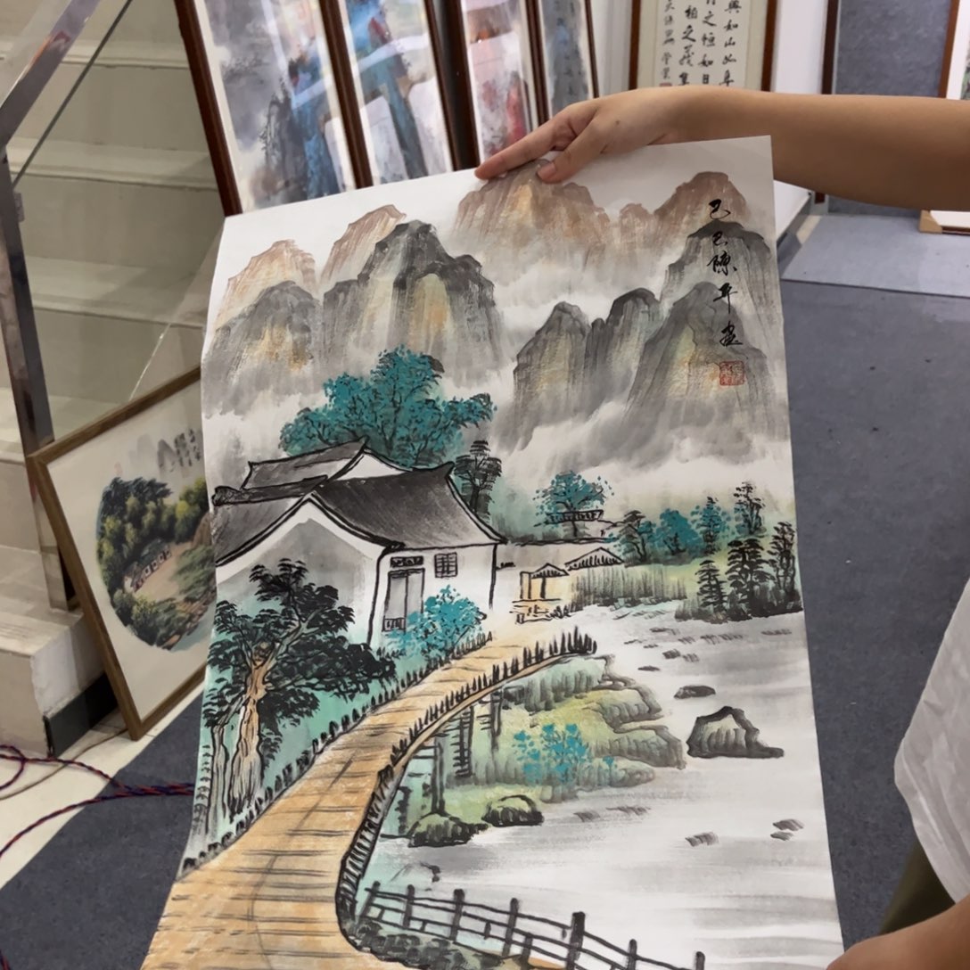 国画ZH精品国画单幅任发