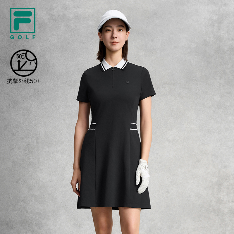 FILA/斐乐【高尔夫】女装夏季新款运动防晒透气连衣裙A11W635308F