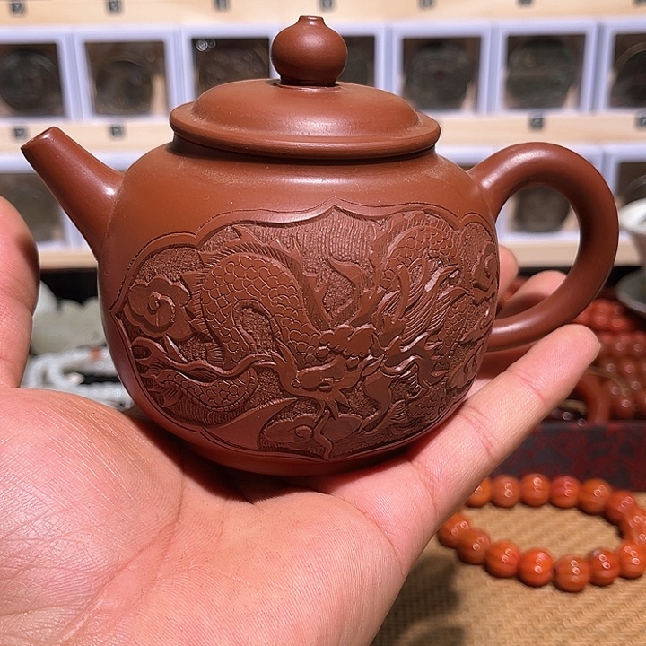 紫砂茶壶哈****。紫砂壶