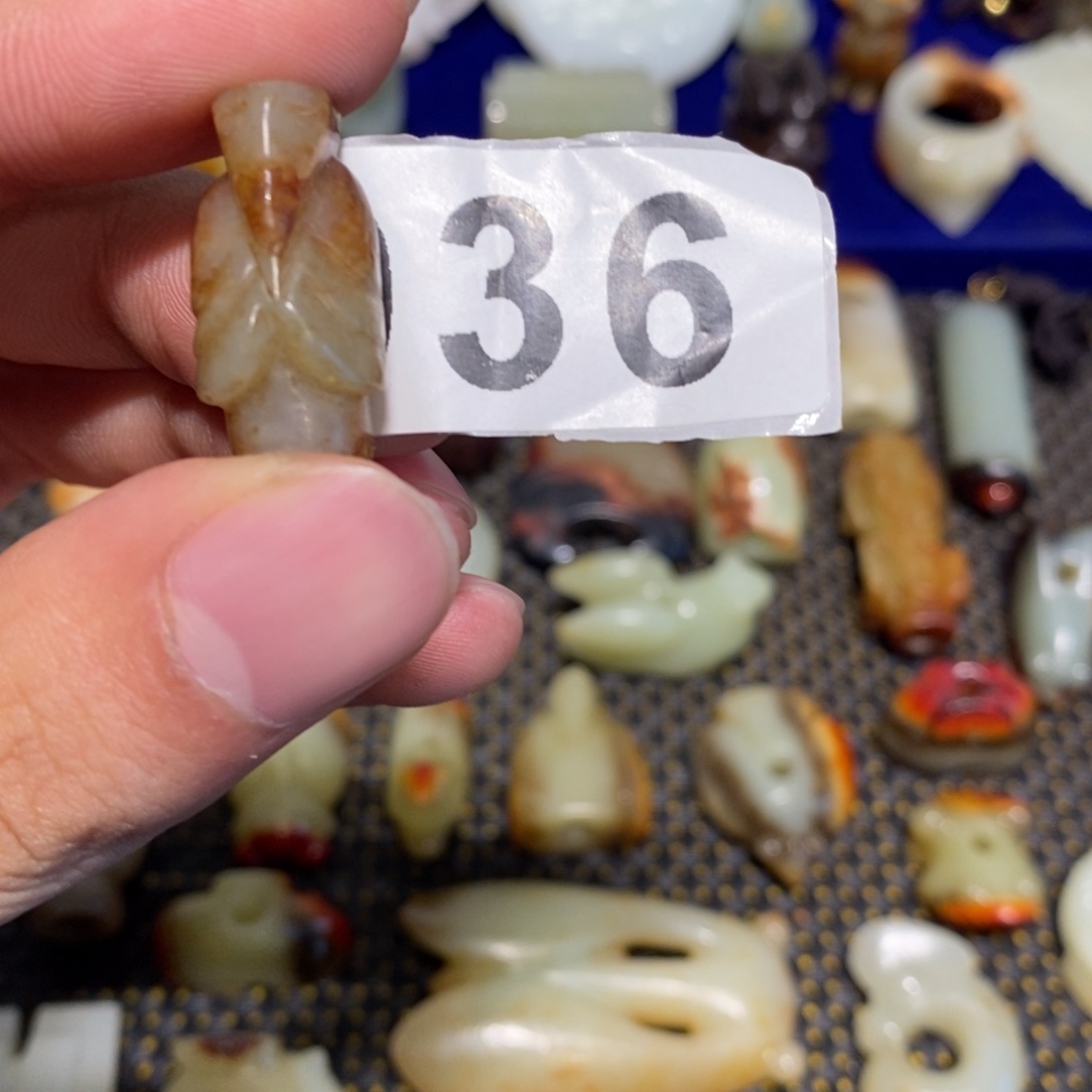 和田玉（糖玉）挂件未镶嵌