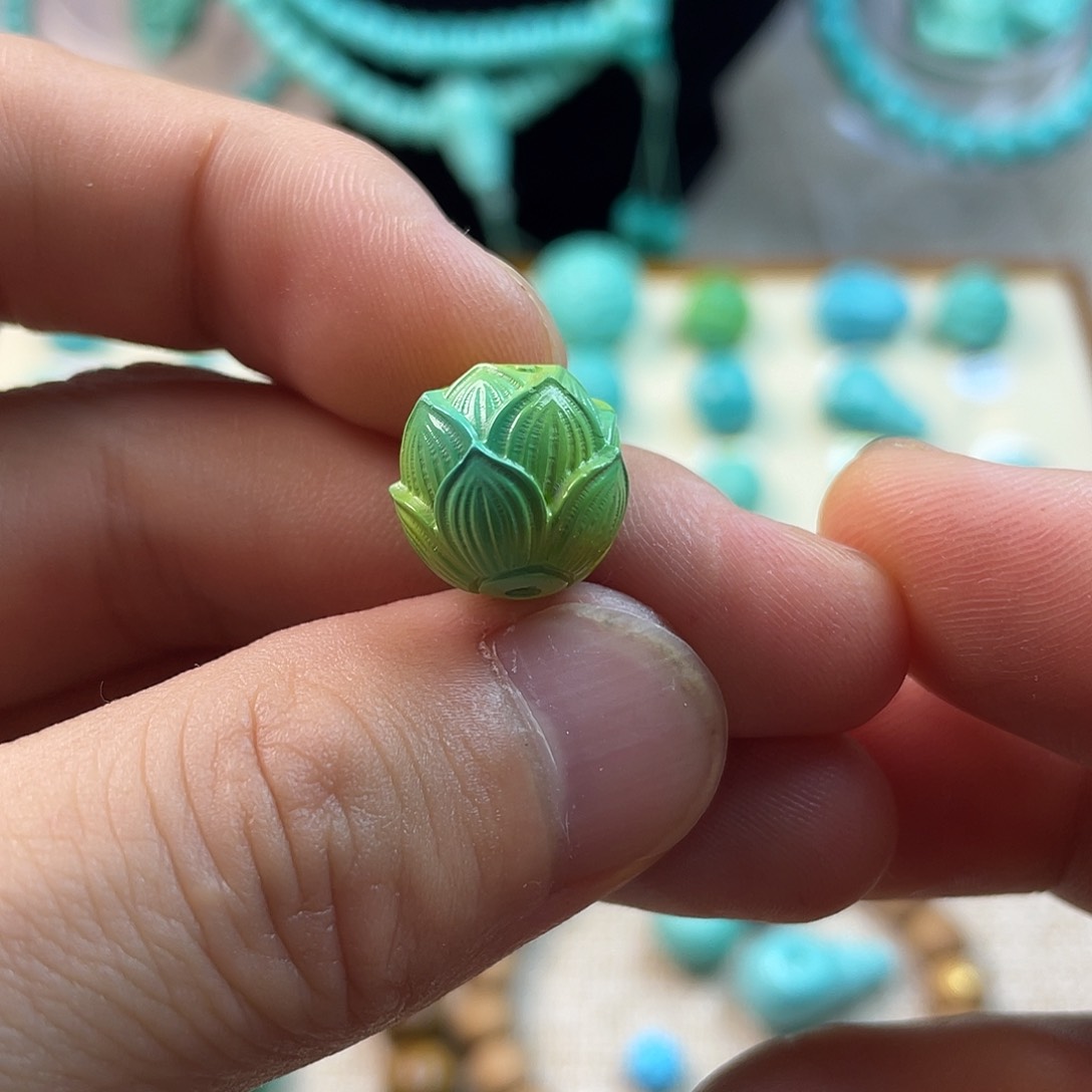 原生态湖北松配饰，直径13