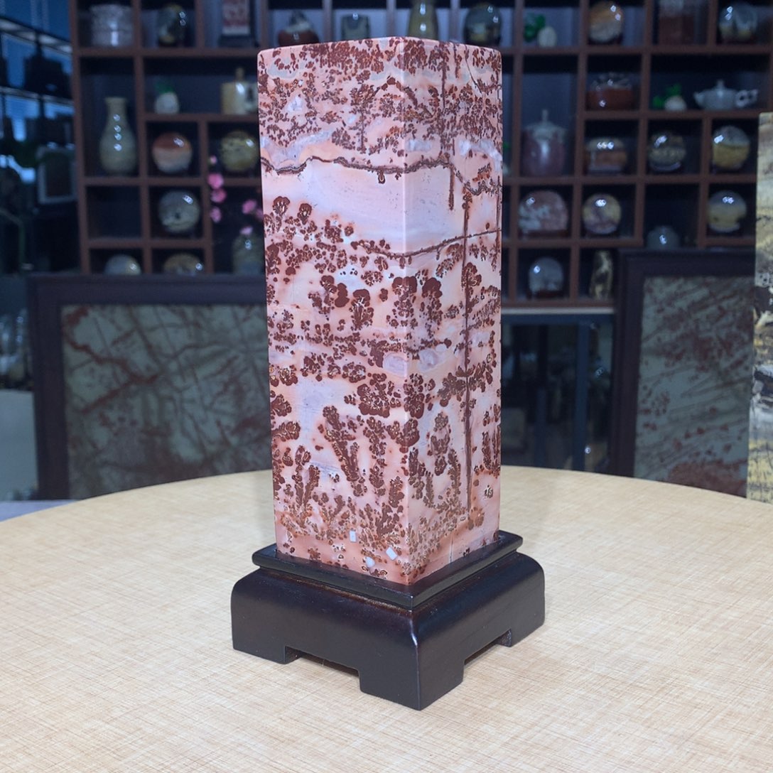 紫砂广西国画石，收藏观赏