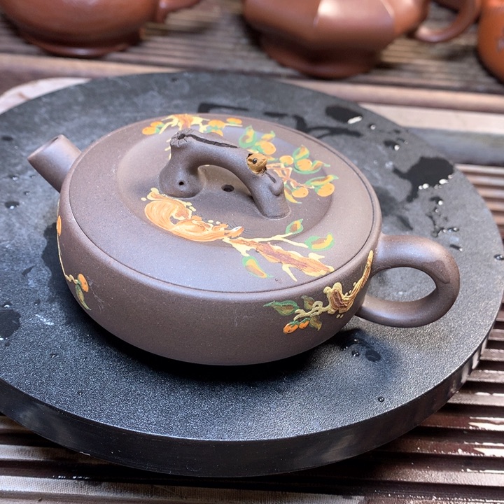 紫砂茶壶原矿手工60