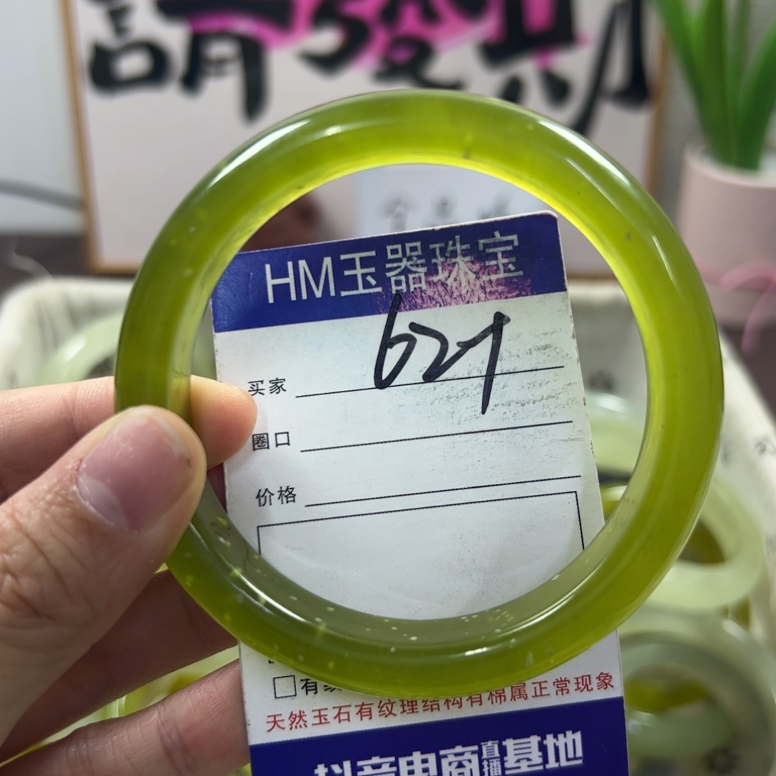 蛇纹石玉手镯未镶嵌748