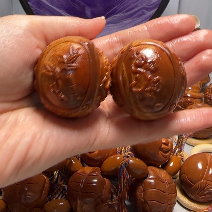 橄榄核手串/手链梅兰竹菊