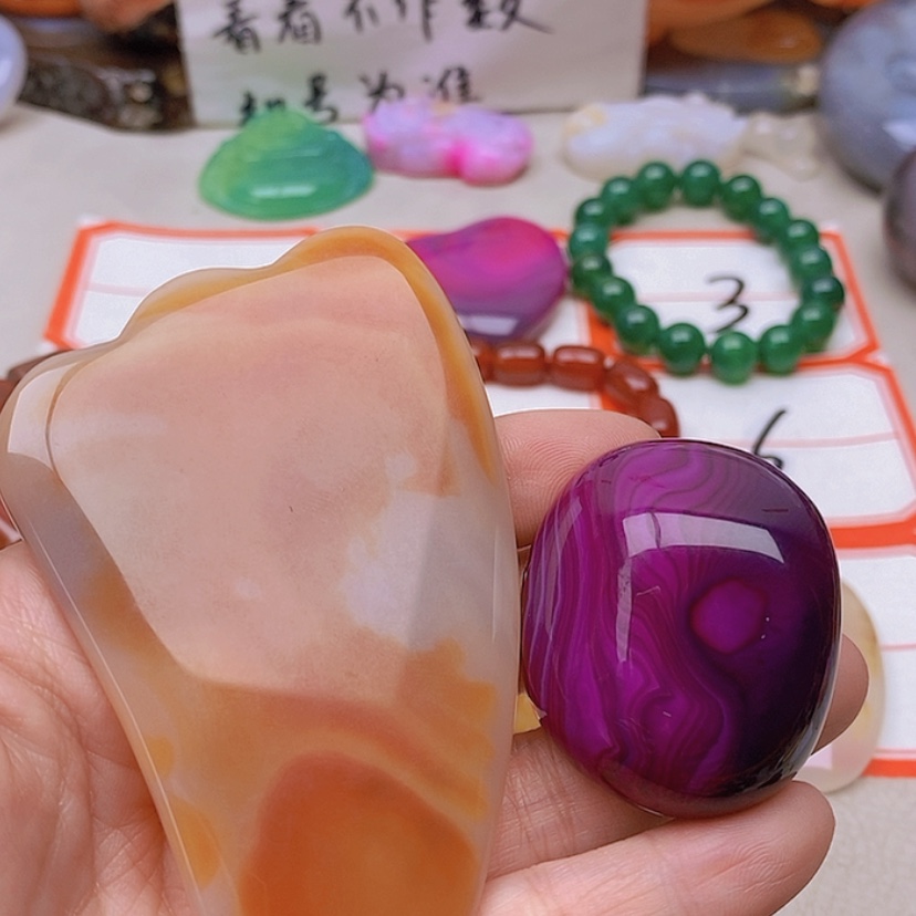 【闪购商品】未镶嵌玛瑙/玉髓珠宝半成品清**俗