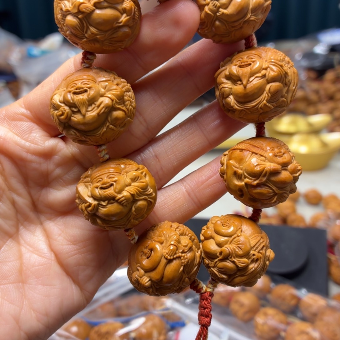 墩***子橄榄核吊坠橄榄核