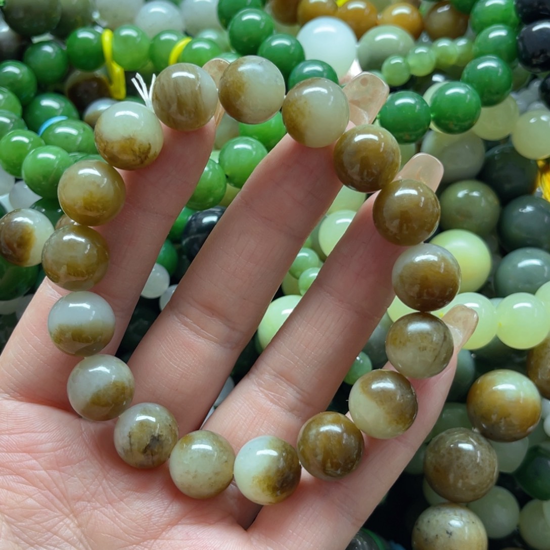 和田玉手链未镶嵌