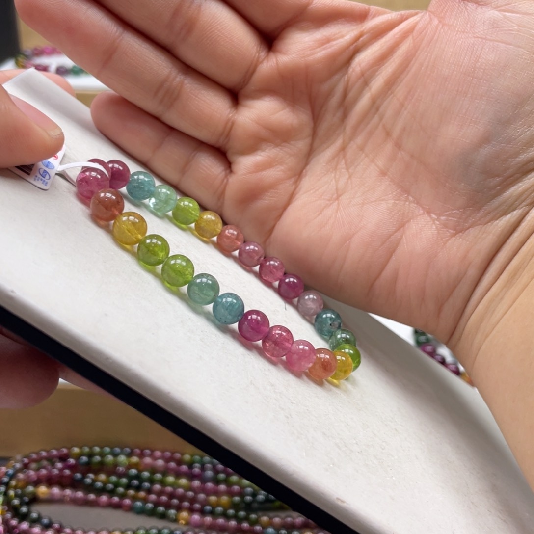 碧玺手串未镶嵌7mmmmmmmmmmmmmmmmmmmm