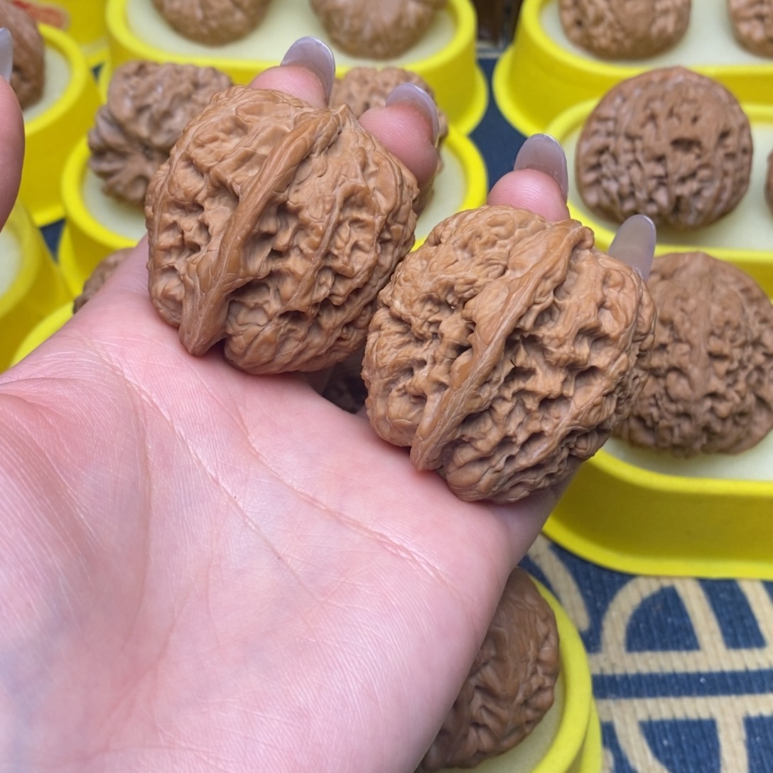 把件文玩核桃48将军膀