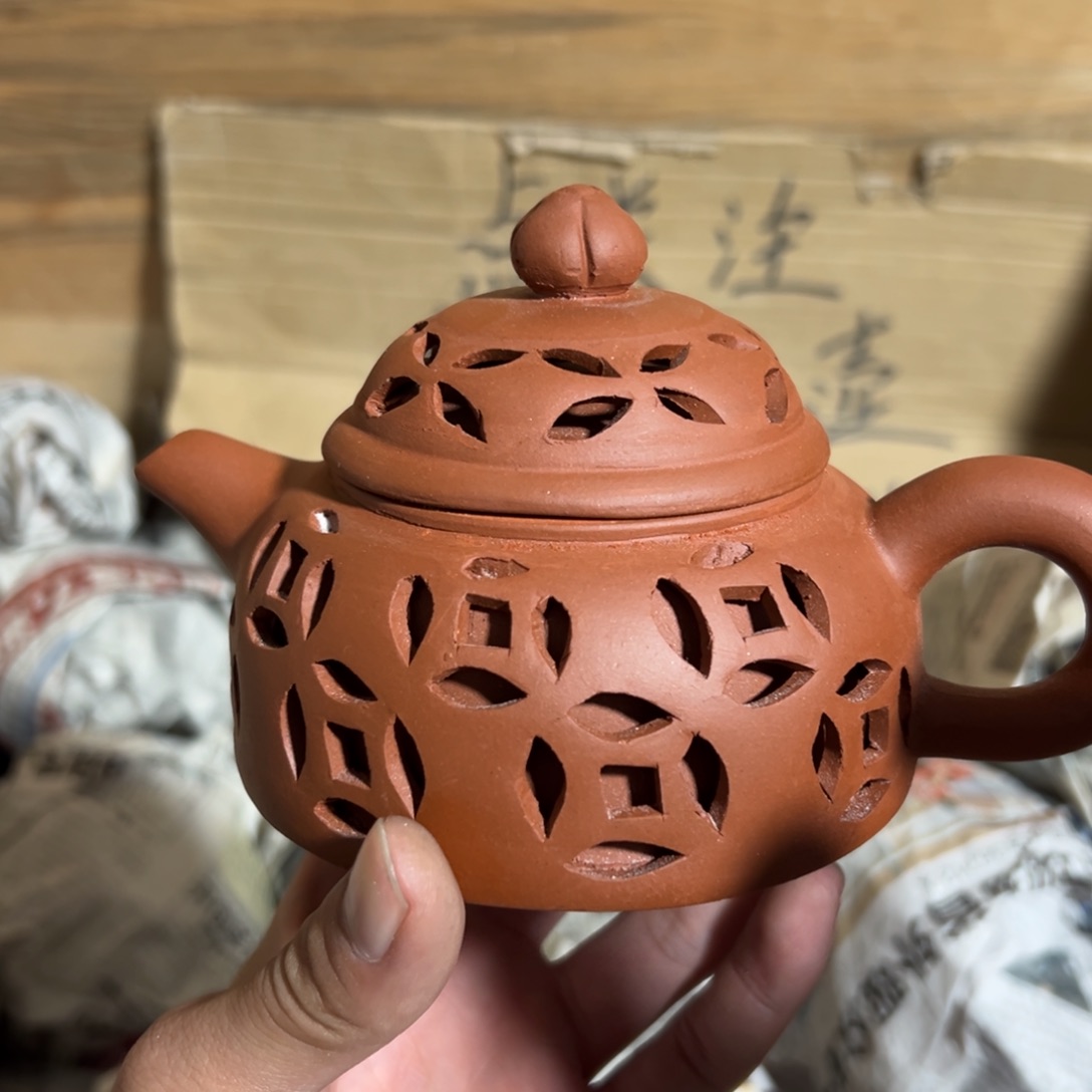 紫砂茶壶老厂紫砂壶一件！