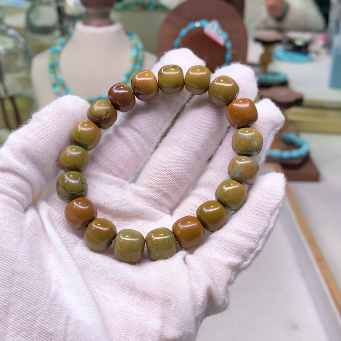 绿松石配饰未镶嵌艺*