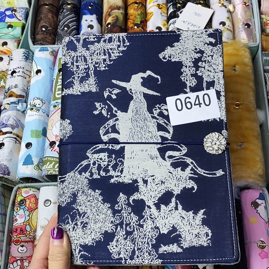 织绣A5活页不送纸640