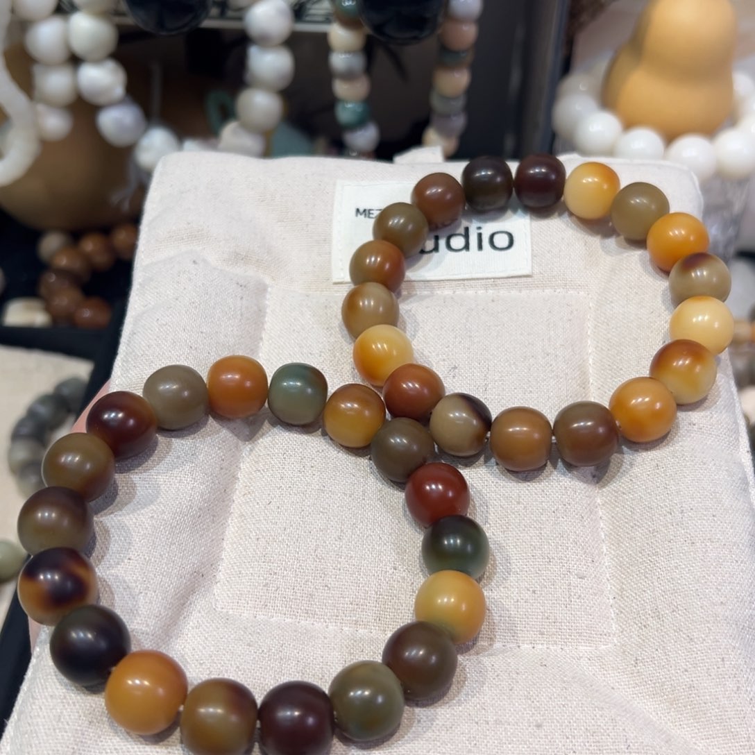 菩提根/象牙果吊坠繁霞卡14微瑕