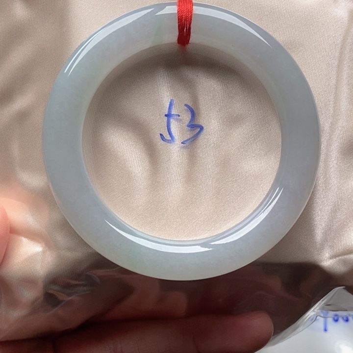 翡翠未镶嵌手镯-8