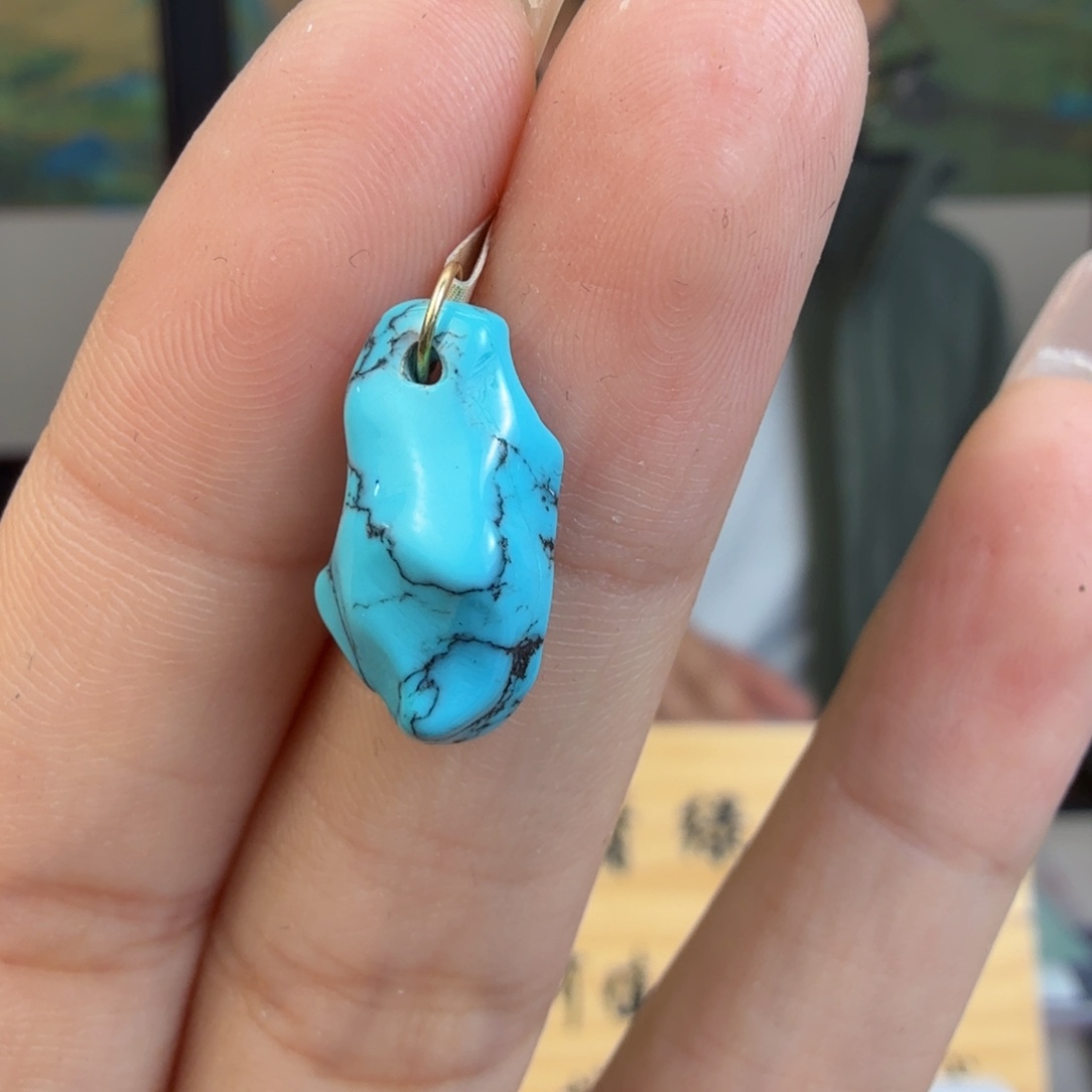 绿松石未镶嵌珠宝奇石