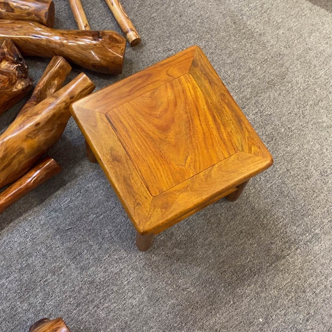 香枝木类成套家具糠*降香黄檀老料富贵凳订金