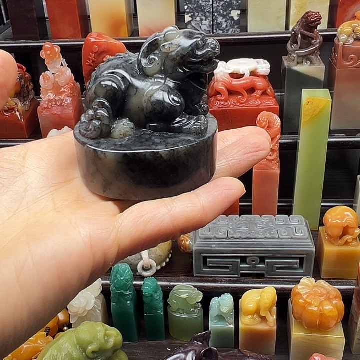 印石寿山石寿山石手工雕刻