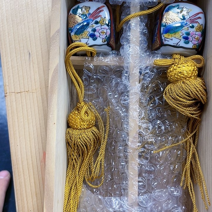 瓷片瓷制作工艺品摆件