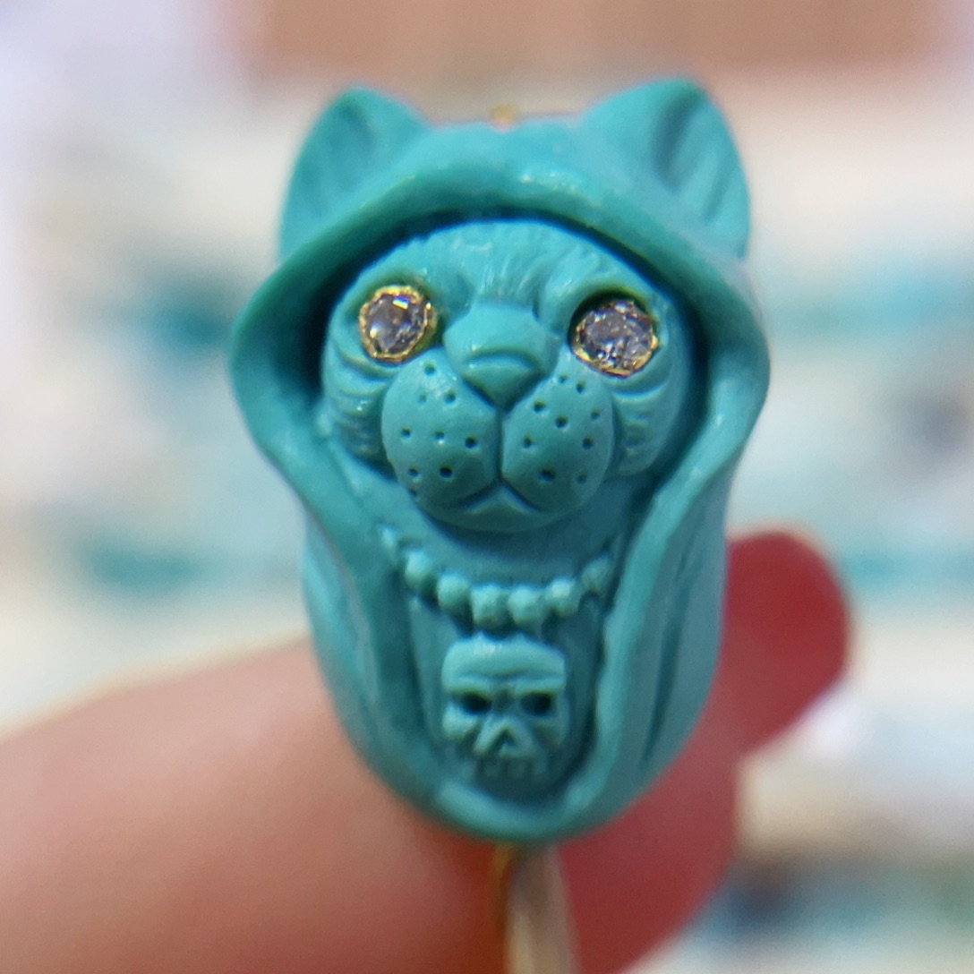 绿松石珠宝奇石未镶嵌