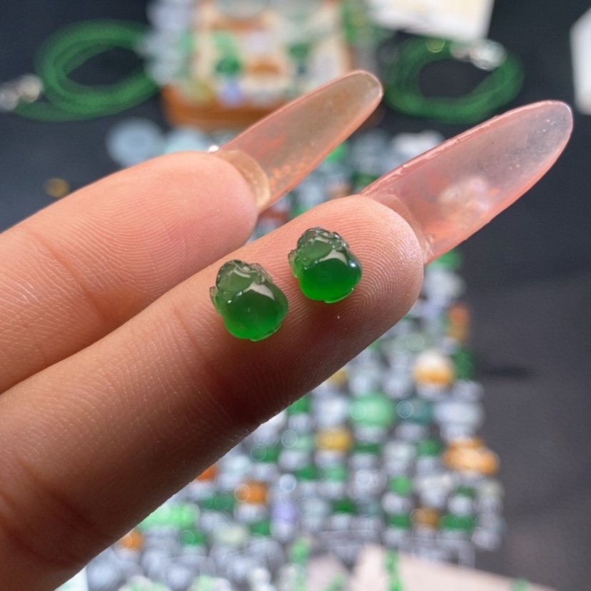 【闪购商品】翡翠挂件未镶嵌金蟾