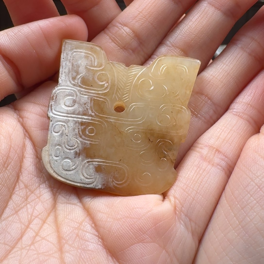 和田玉颈饰未镶嵌童*