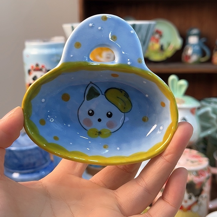 陶景德镇釉下手绘陶瓷 