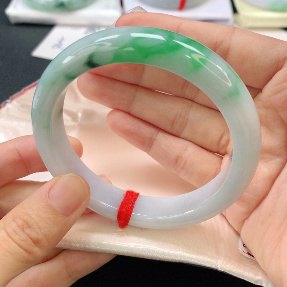 翡翠手镯未镶嵌缅甸59