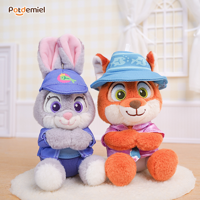 【现货】potdemiel正版迪士尼疯狂动物城2朱迪尼克假日挂件商品图