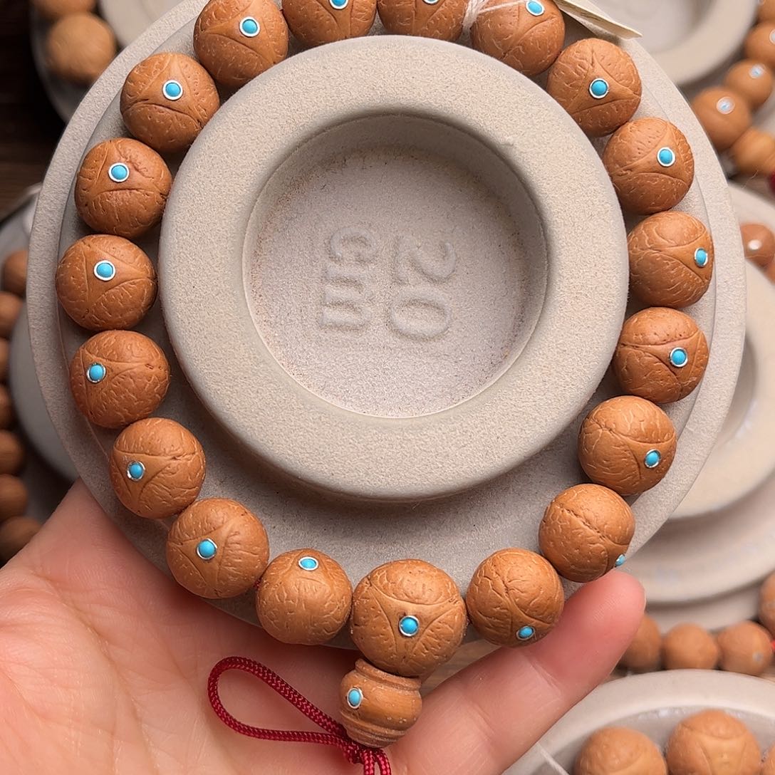 凤眼菩提手串13龙眼镶嵌福利