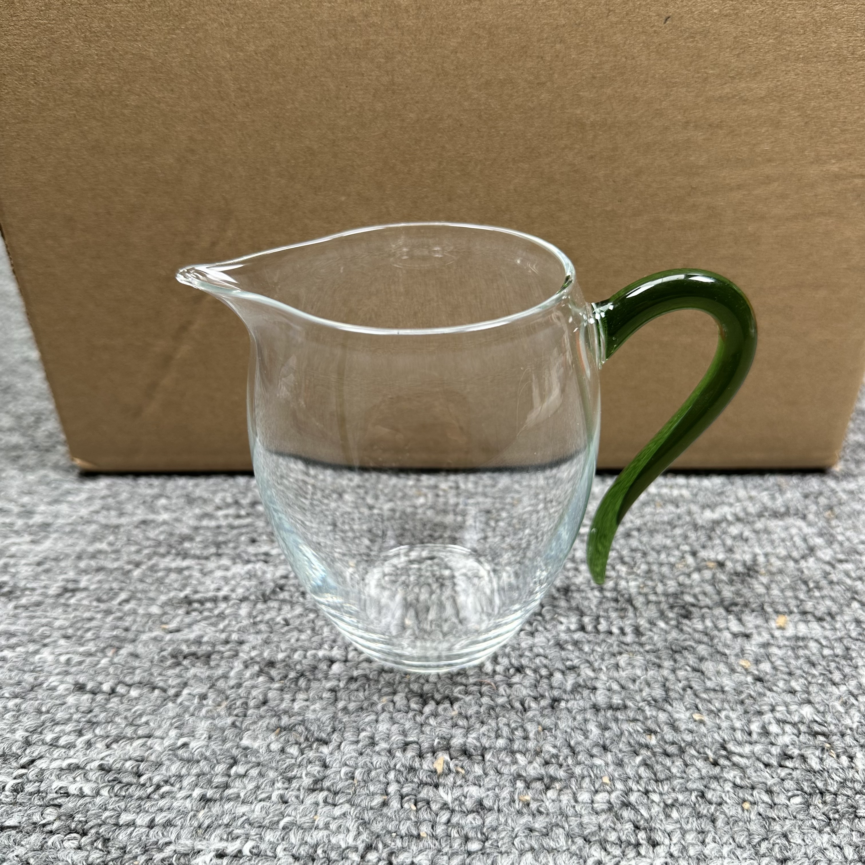 绿把手高玻璃公道杯（fl1）