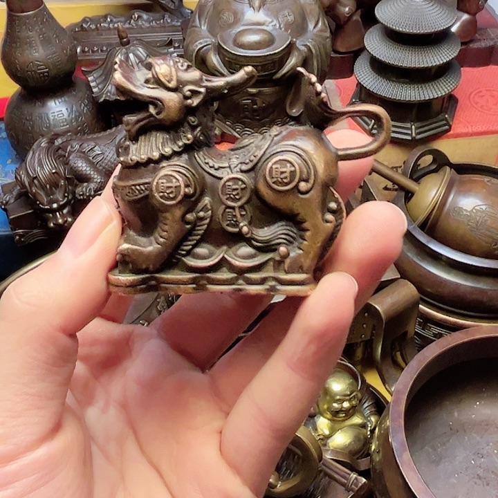 精美铜器摆件下单