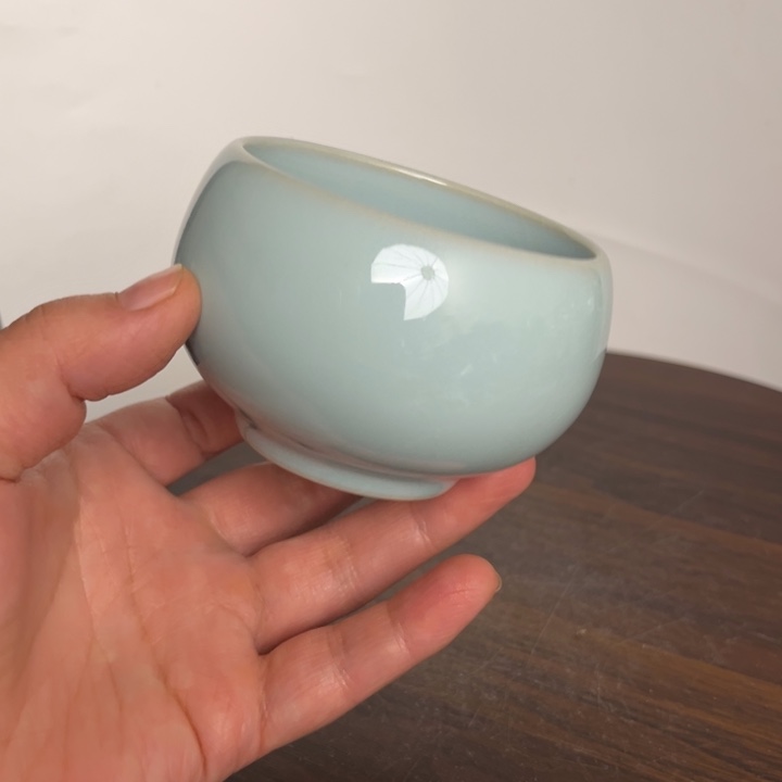 瓷摆件天青禅定杯kkkkkkkkkkkkkkkkk