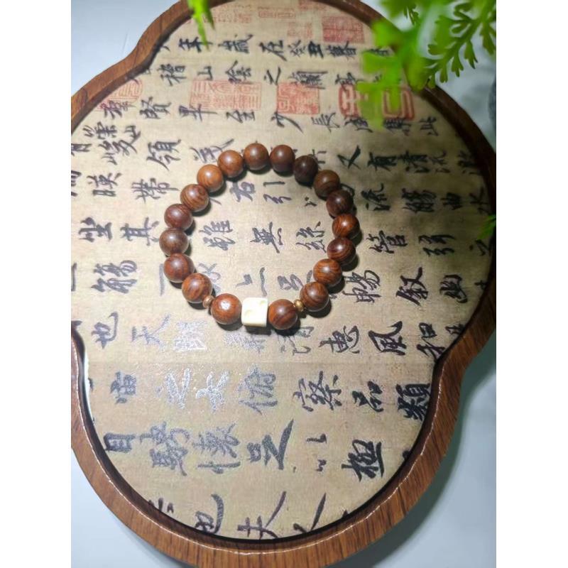 花梨木 单圈手串（无礼盒）867