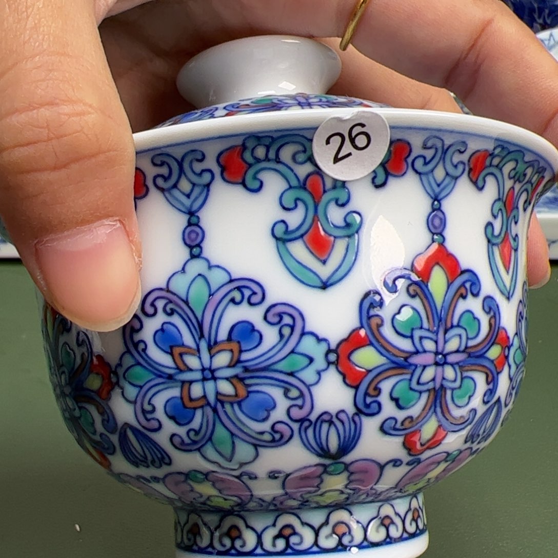 杯景德镇纯手绘茶具26