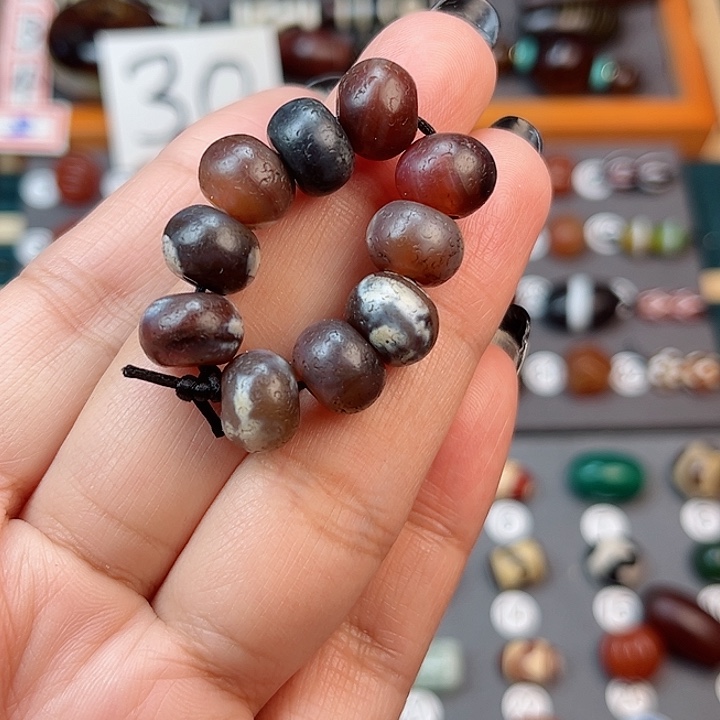 玛瑙/玉髓珠宝半成品未镶嵌