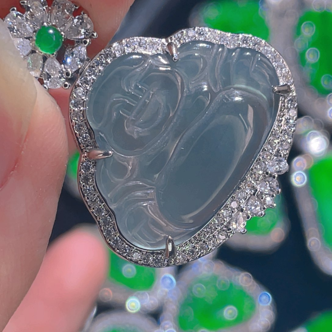 翡翠吊坠(不含链)未镶嵌