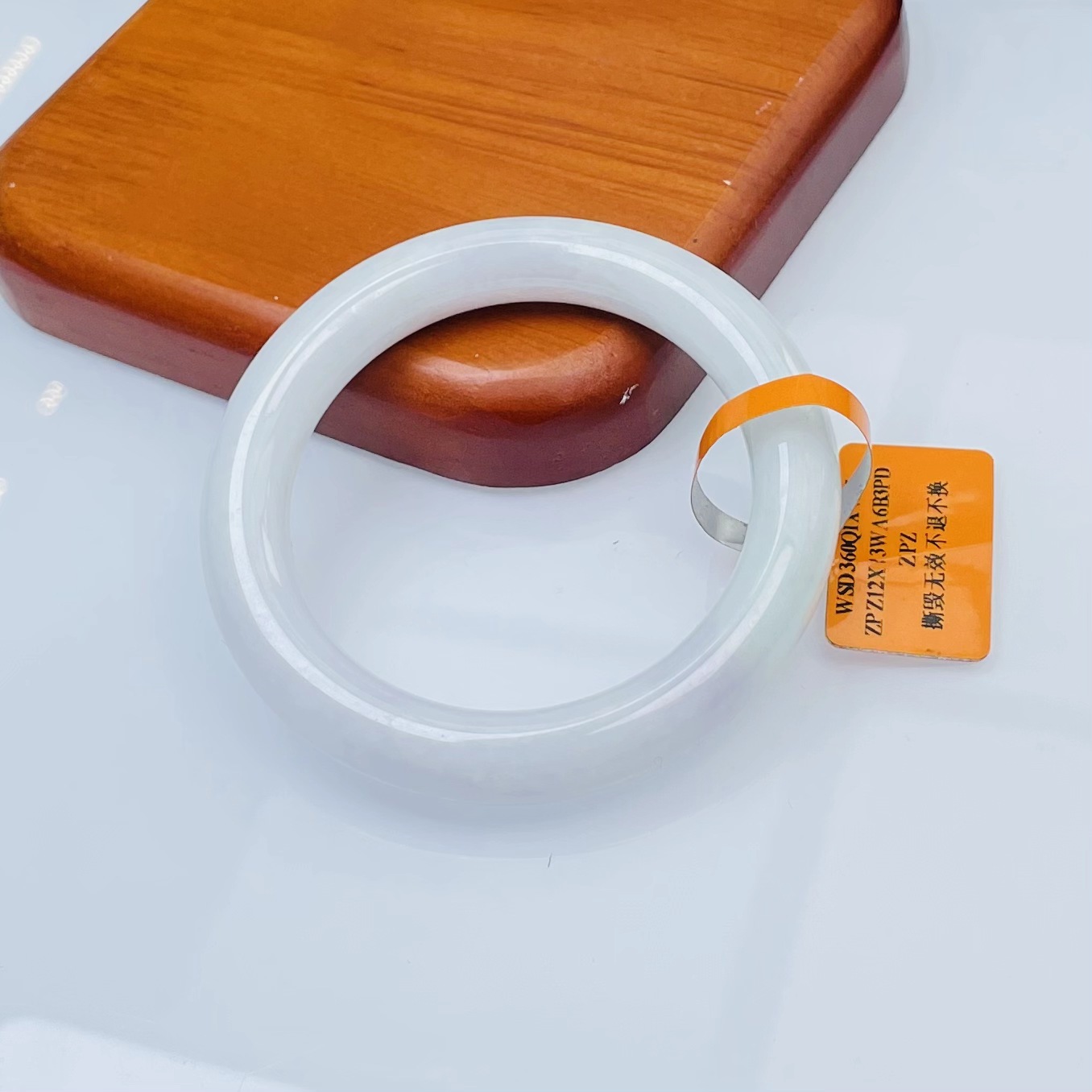 【秋姐翡翠】天然A货翡翠手镯51圈&Q3-22