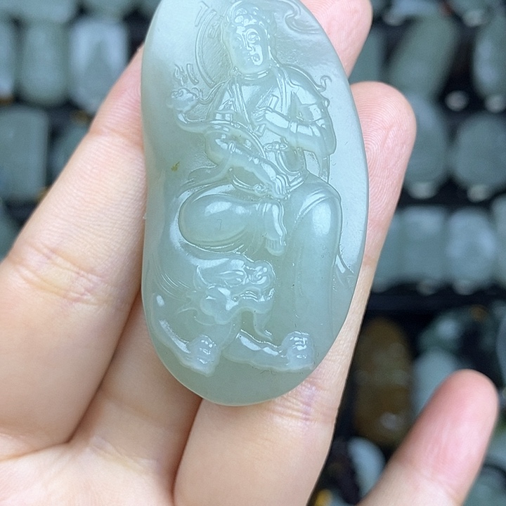 和田玉挂件未镶嵌