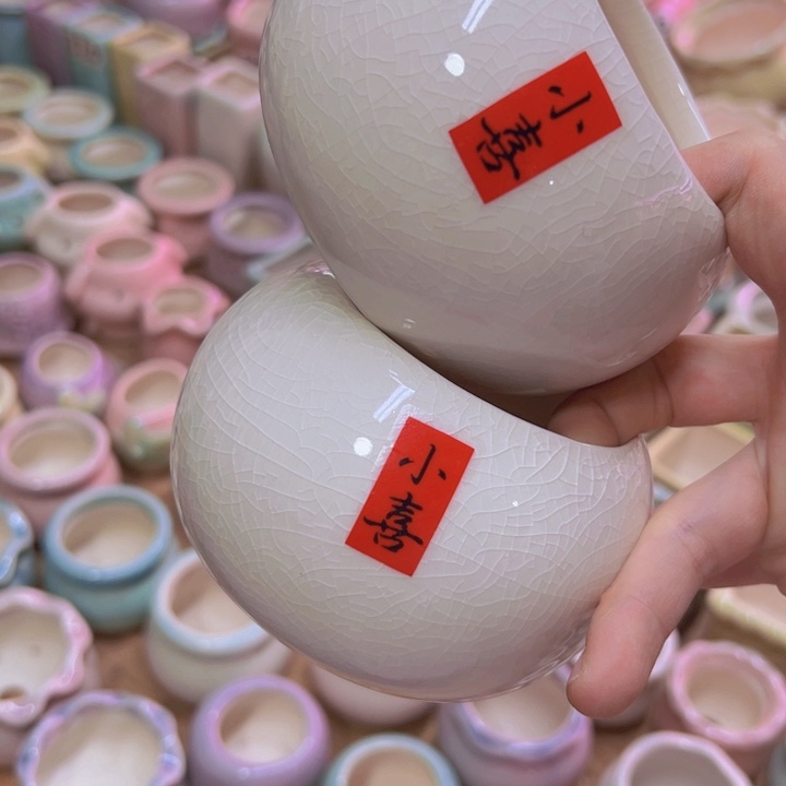 陶瓷花盆当场凑满12包邮